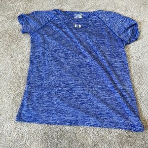 blue under armour tshirt